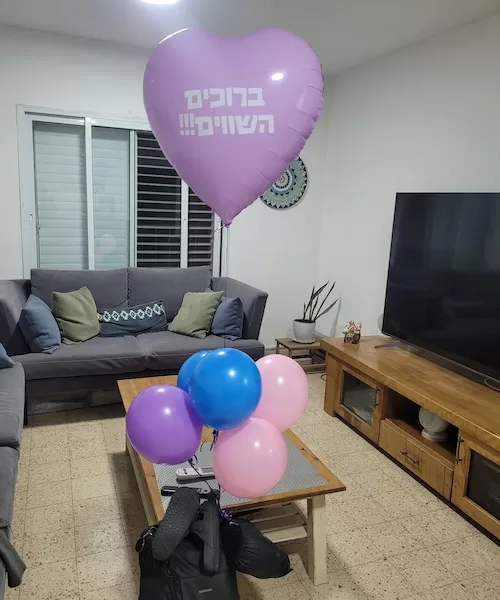 בלונים ברוכים השבים